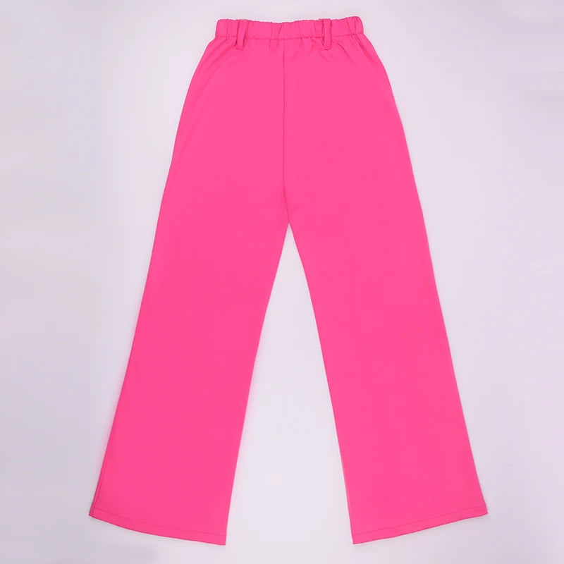 Jogging oversize rose
