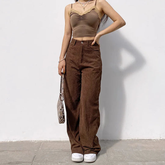 Corduroy baggy