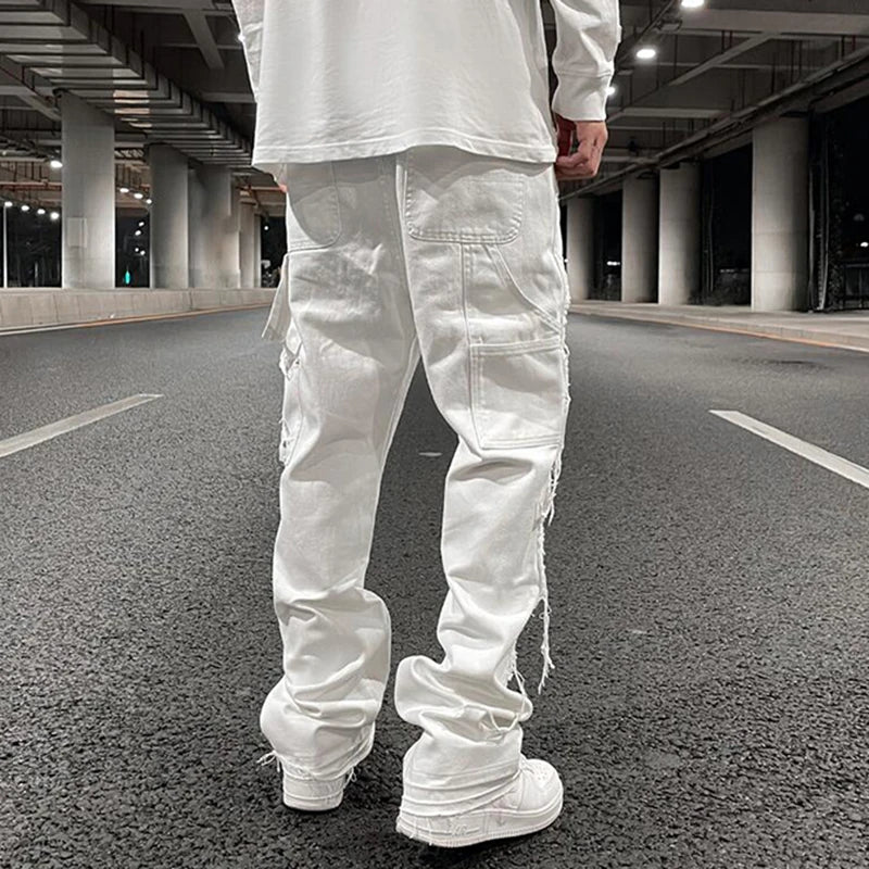 Baggy blanc Homme