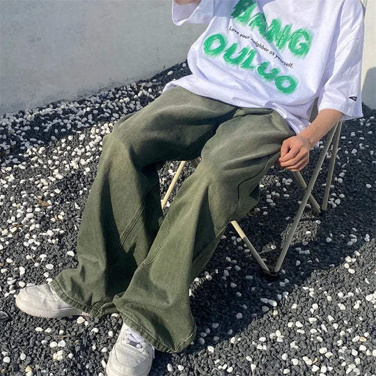 Baggy kaki Homme
