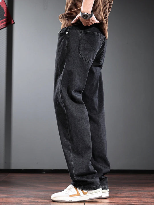 Baggy rigid jeans