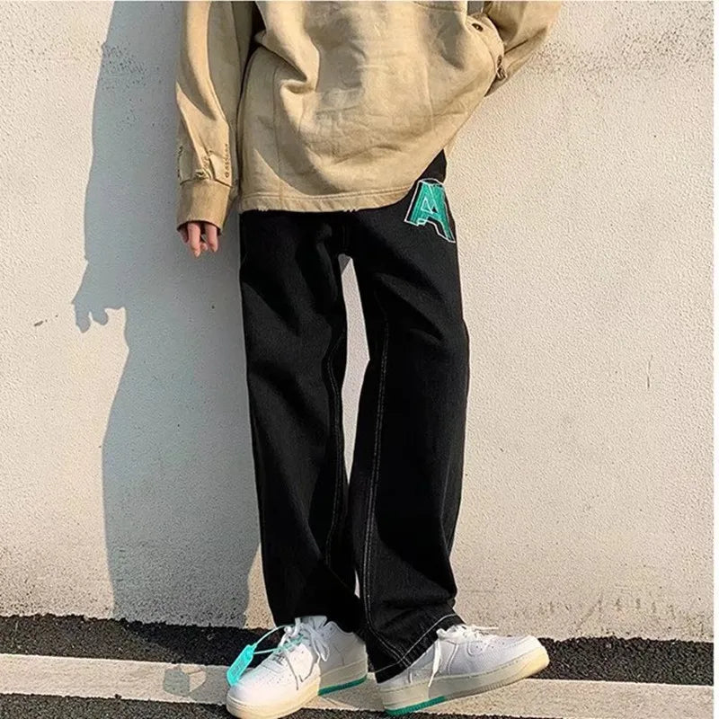 Jean oversize noir