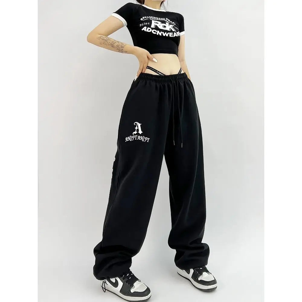 Jogging baggy Femme hip hop