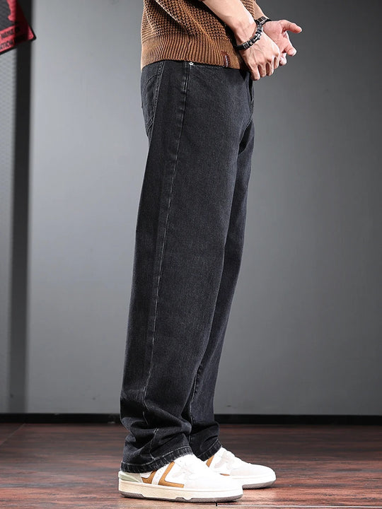 Baggy rigid jeans