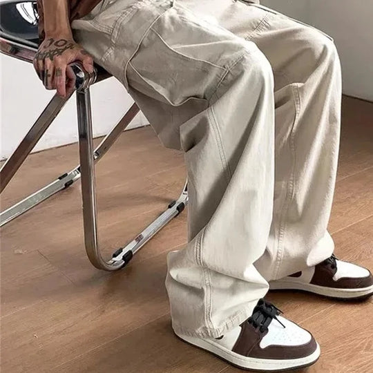 Cargo large blanc