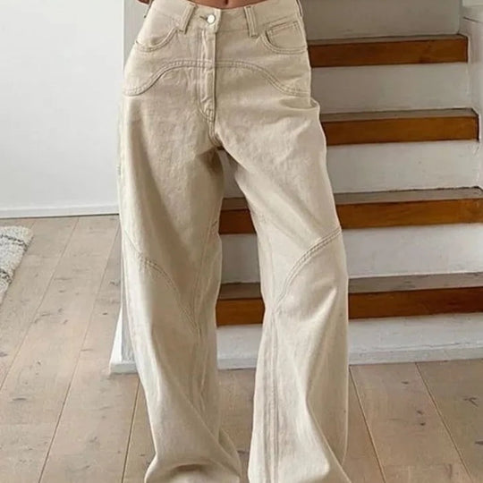 Baggy beige Femme