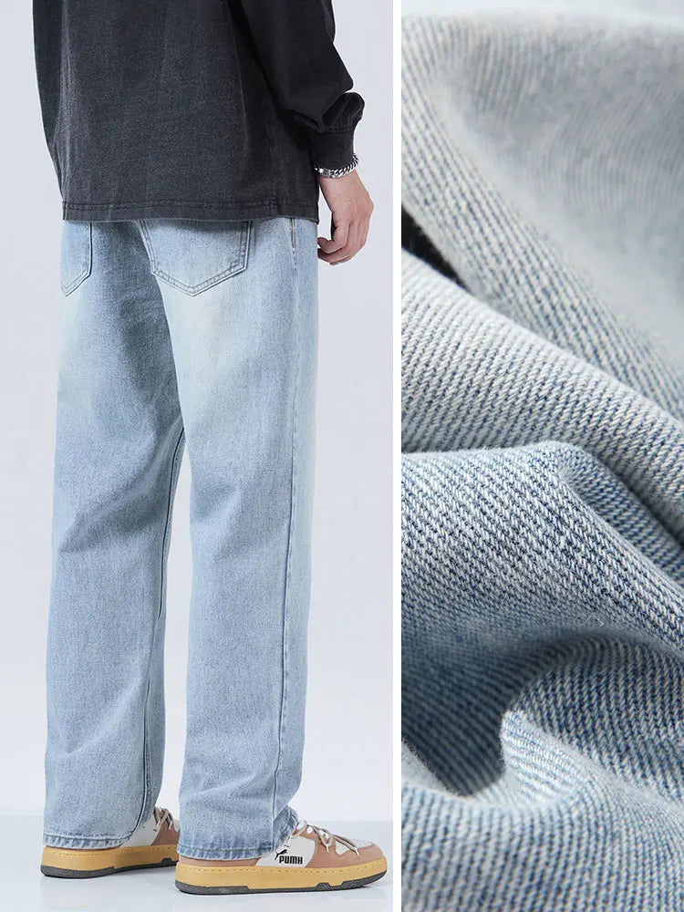 Baggy jeans light blue