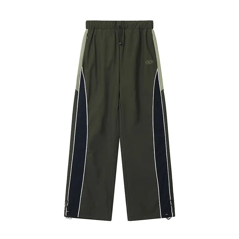 Grey track pants