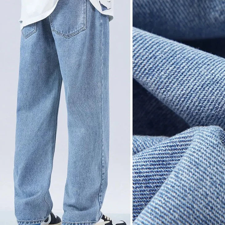 Baggy jeans light blue