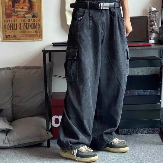 Cargo baggy homme