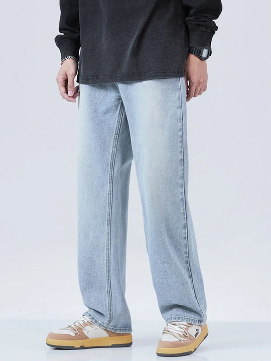 Baggy jeans light blue