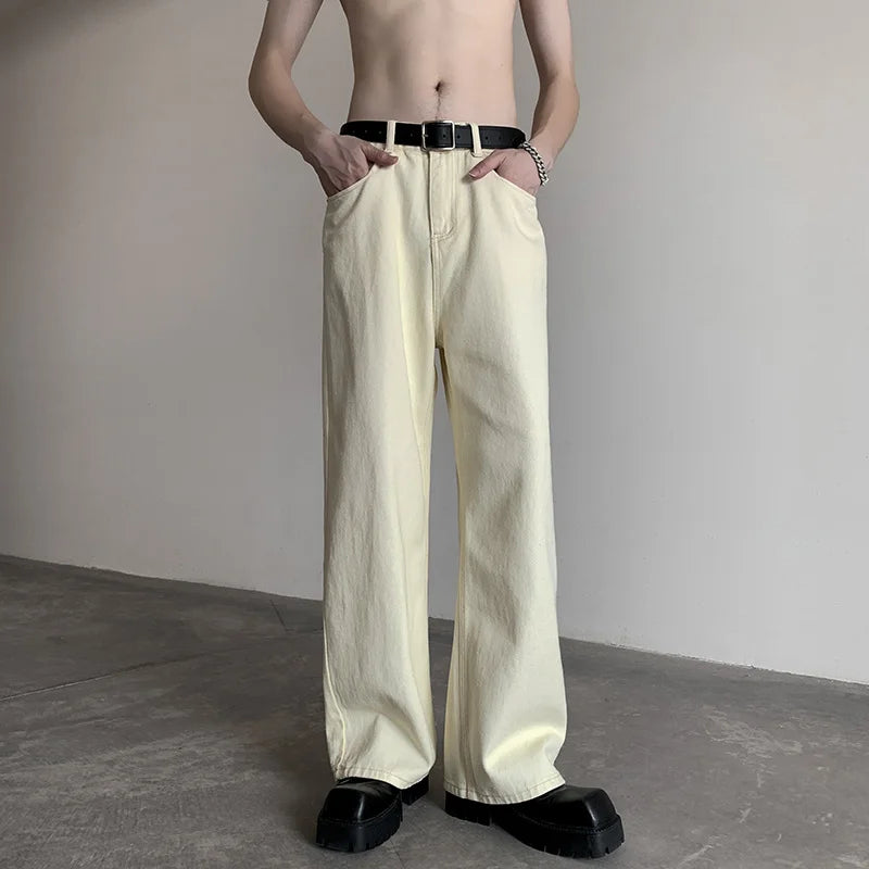 Baggy beige Homme