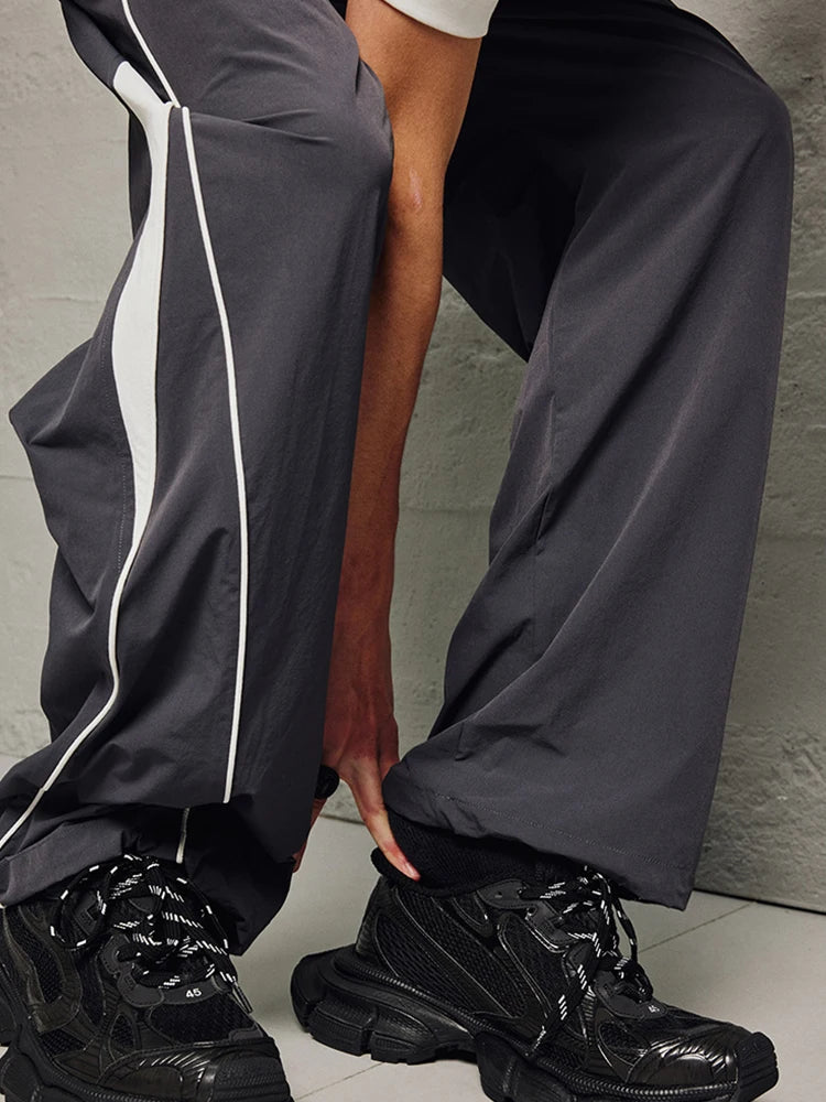 Pantalon parachute nylon