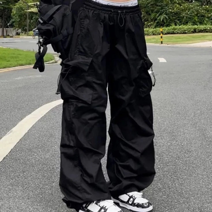Cargo parachute noir