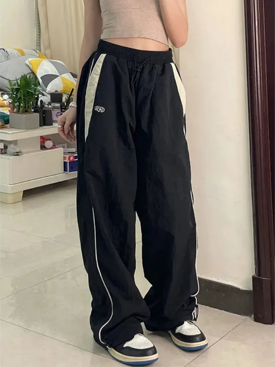 Baggy black sweatpants