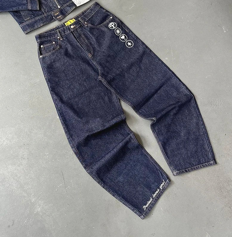 Baggy bleu foncé