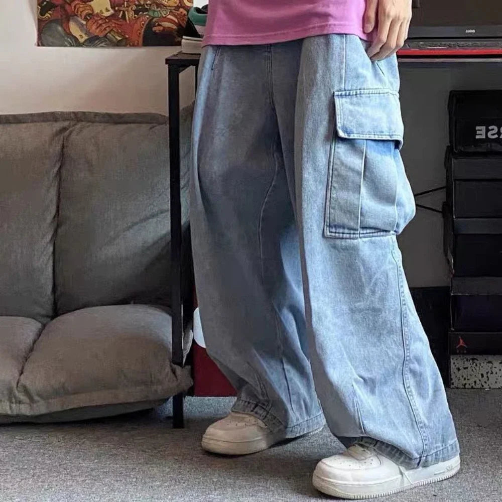 Cargo baggy homme