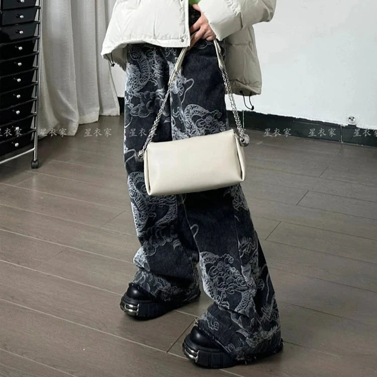 Baggy jeans dragon