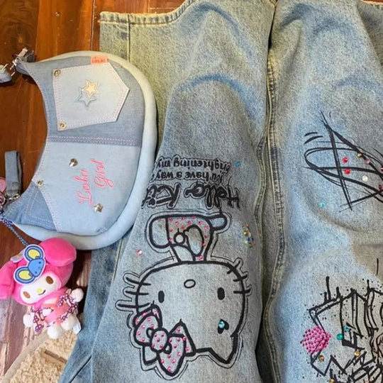 Baggy Hello kitty