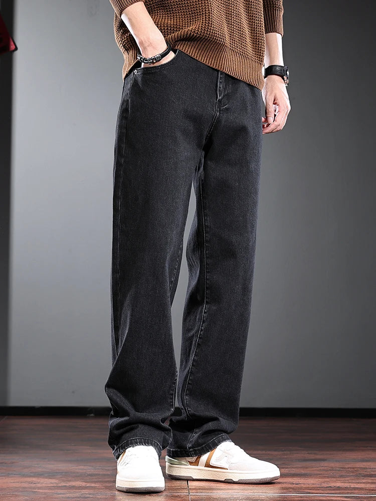 Baggy rigid jeans