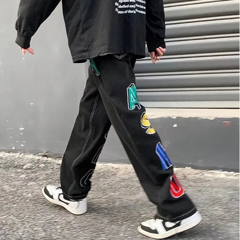 Jean oversize noir