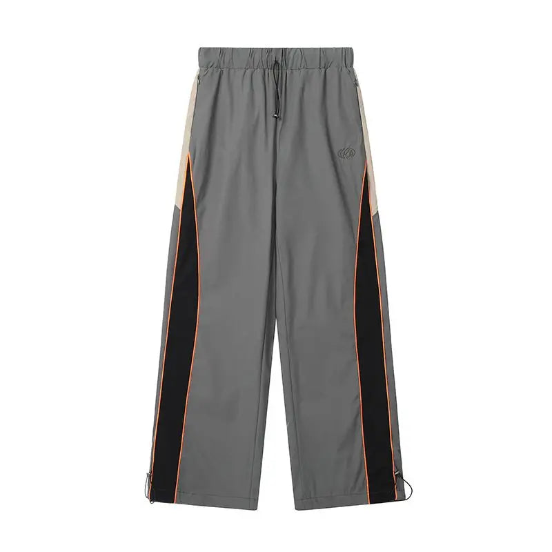 Grey track pants