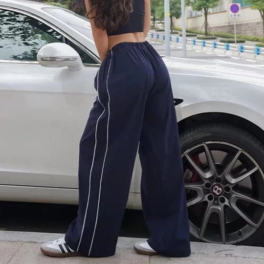 Nylon track pants