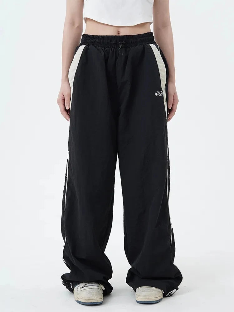 Baggy black sweatpants