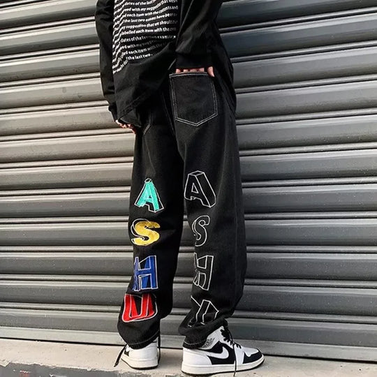 Jean oversize noir
